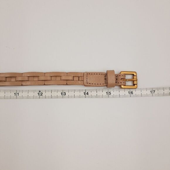 Patricia Nash Leather Wrap Link Bracelet Tan 16" - Picture 6 of 7